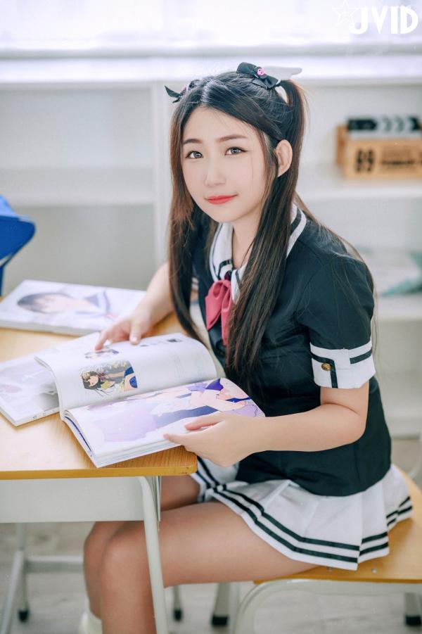    JVID-黎菲儿-黎茉-情欲校园补考日-学生制服私密补习-教室相互探索-大尺度性感诱惑-2023.03.27第14张图片