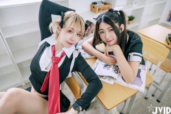    JVID-黎菲儿-黎茉-情欲校园补考日-学生制服私密补习-教室相互探索-大尺度性感诱惑-2023.03.27第24张图片