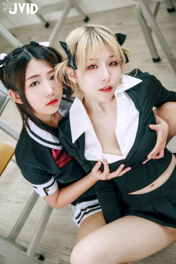    JVID-黎菲儿-黎茉-情欲校园补考日-学生制服私密补习-教室相互探索-大尺度性感诱惑-2023.03.27第36张图片