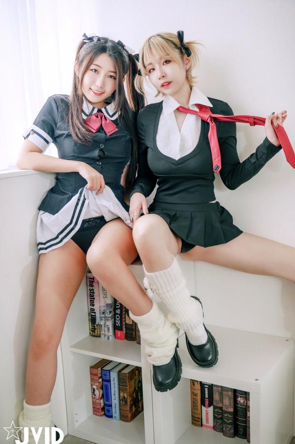    JVID-黎菲儿-黎茉-情欲校园补考日-学生制服私密补习-教室相互探索-大尺度性感诱惑-2023.03.27第37张图片