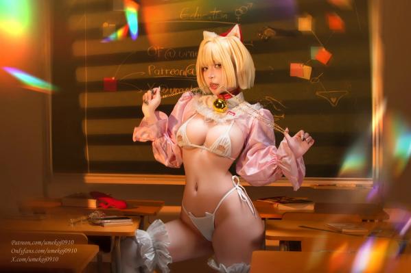    Umeko J - School Meo Meo 教室诱惑猫娘角色扮演 [82P]第3张图片