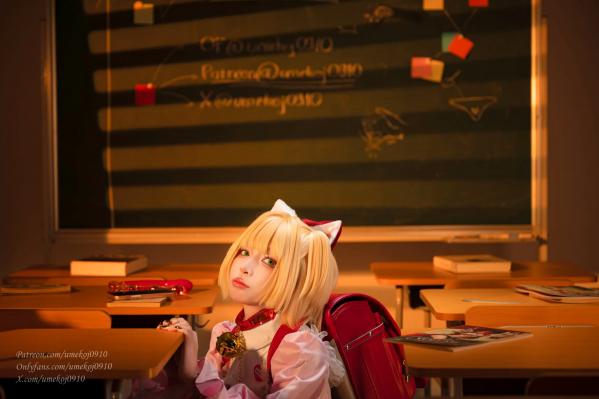    Umeko J - School Meo Meo 教室诱惑猫娘角色扮演 [82P]第18张图片