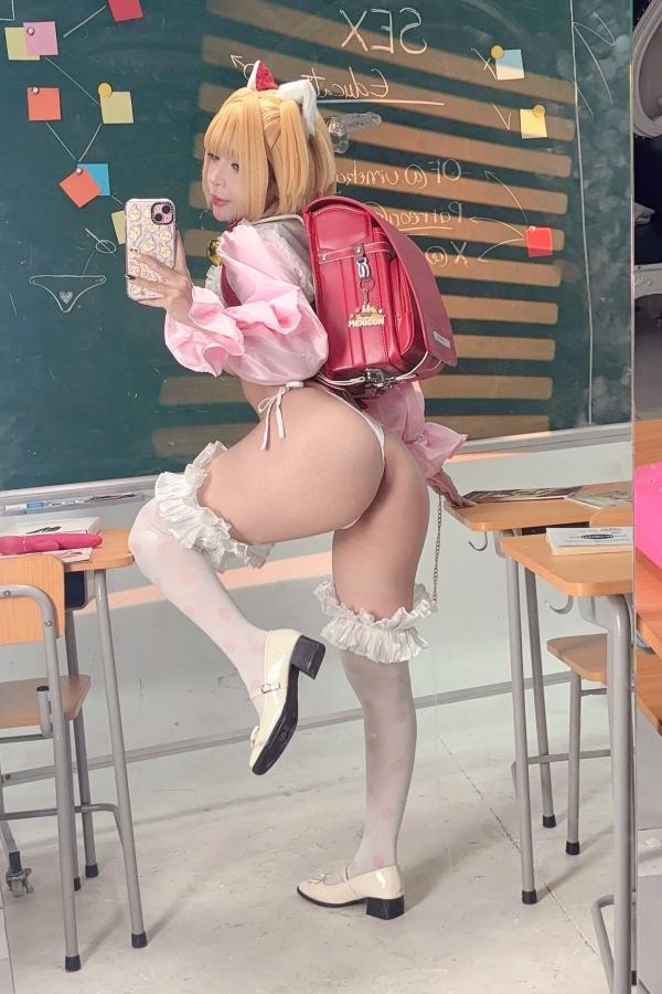    Umeko J - School Meo Meo 教室诱惑猫娘角色扮演 [82P]第61张图片