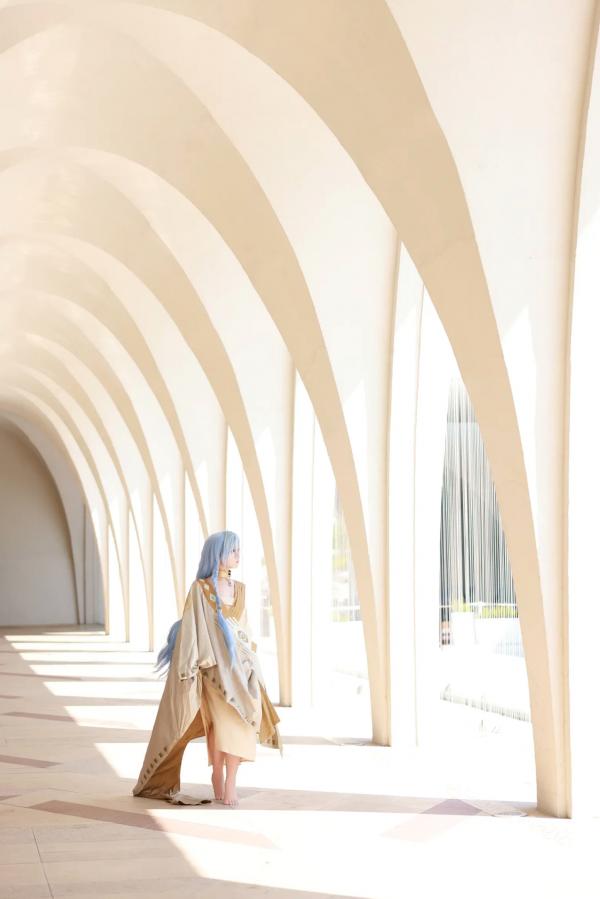    G44不会受伤丨重返未来1999 37角色绝美Cosplay丨治愈系海边沙滩外拍唯美写真 [35P]第1张图片