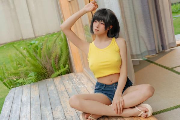    咬一口兔娘 - 田舍生活写真，湿身诱惑、童颜巨乳与田园清新风，极品身材极致私房诱惑 [95P]第4张图片