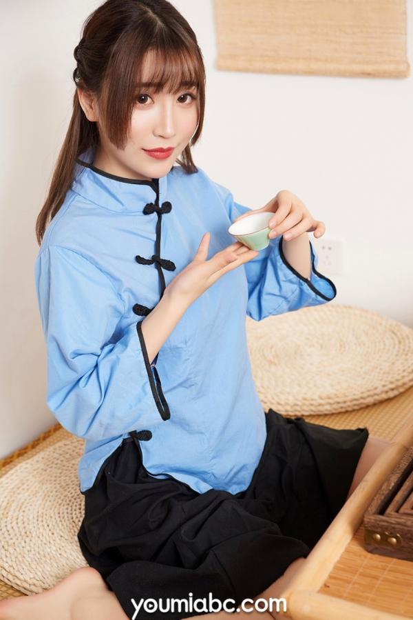    YouMi尤蜜-绯月樱.Cherry《授受可亲》日式榻榻米私房写真，性感露肩美腿诱惑大尺度第2张图片