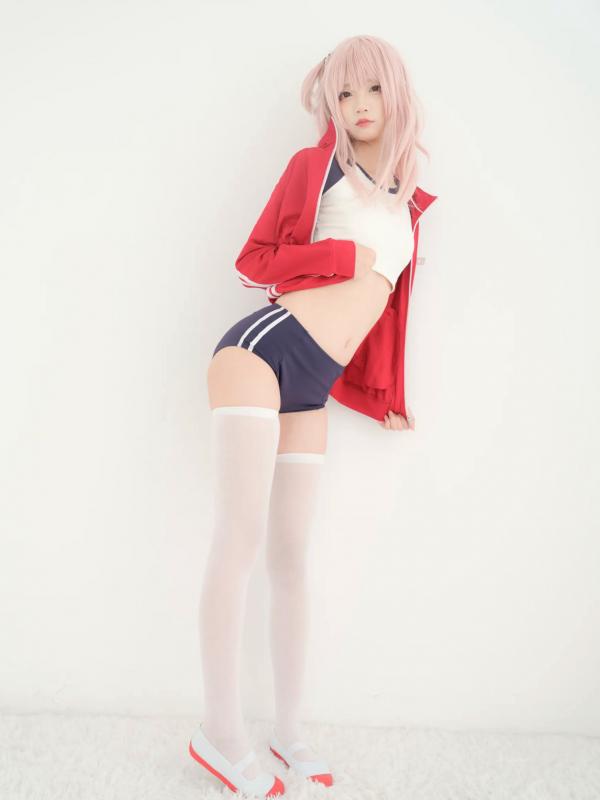    清纯少女五更百鬼：极致体操服角色扮演，猫耳与丝袜的清纯诱惑 [25P]第25张图片