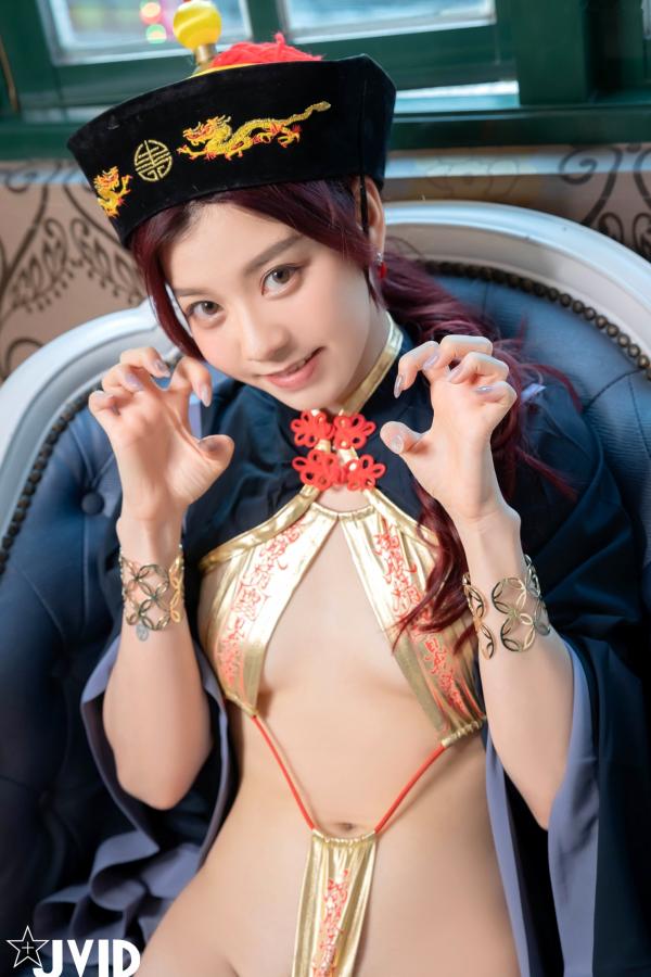    JVID-卡洛琳-僵尸少女角色扮演-深夜限定特典-大尺度私房照-性感诱惑-穿越多重宇宙的复活僵尸少女-2022.11.27第40张图片