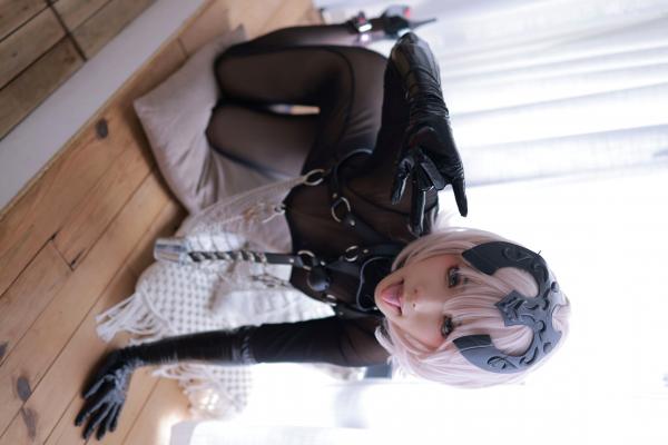    钛合金TiTi-私人订制：极品猫耳女仆与甜美草莓诱惑，大尺度私房写真、丝袜美腿，角色扮演视觉盛宴第293张图片