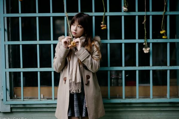   畊畊 - 台大校园清新写真，甜美少女的秋日治愈系漫步之旅 [112P]第8张图片