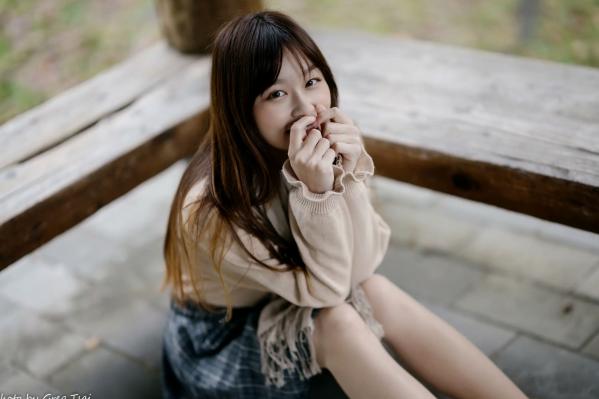    畊畊 - 台大校园清新写真，甜美少女的秋日治愈系漫步之旅 [112P]第58张图片
