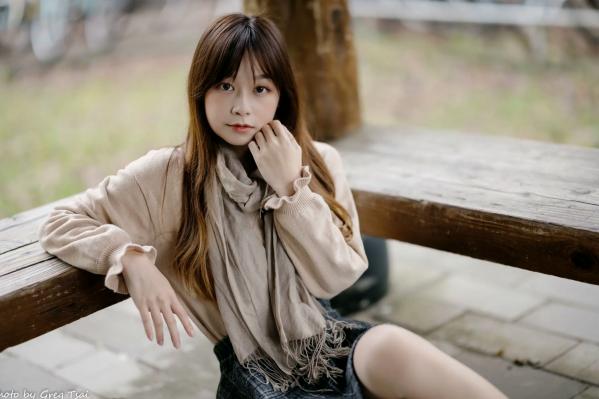    畊畊 - 台大校园清新写真，甜美少女的秋日治愈系漫步之旅 [112P]第61张图片