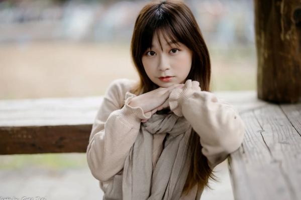    畊畊 - 台大校园清新写真，甜美少女的秋日治愈系漫步之旅 [112P]第64张图片