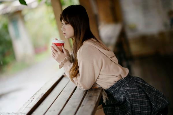    畊畊 - 台大校园清新写真，甜美少女的秋日治愈系漫步之旅 [112P]第66张图片