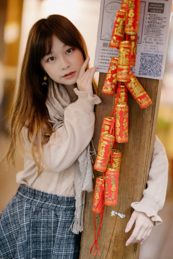    畊畊 - 台大校园清新写真，甜美少女的秋日治愈系漫步之旅 [112P]第78张图片