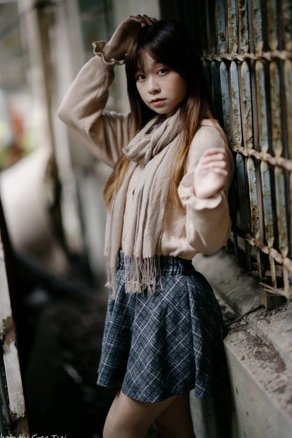    畊畊 - 台大校园清新写真，甜美少女的秋日治愈系漫步之旅 [112P]第96张图片