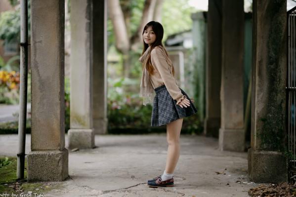    畊畊 - 台大校园清新写真，甜美少女的秋日治愈系漫步之旅 [112P]第102张图片
