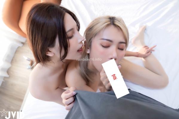    JVID伊芙蝶与艾希：双人肉色丝袜室内私房写真，极致诱惑大尺度视觉盛宴第12张图片