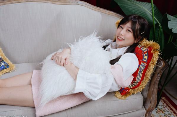    朵莉 - 粉色可爱连衣裙清纯私房照，室内甜美灵动写真 [60P]第45张图片