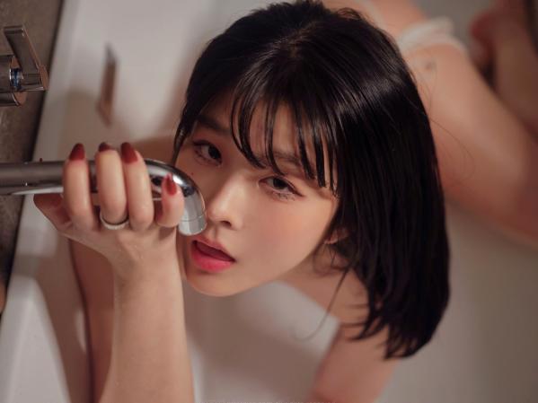    韩国美女Jang Joo浴缸湿身写真：极致白皙肌肤与诱惑湿发，ArtGravia 369精选极致性感私房大片第88张图片