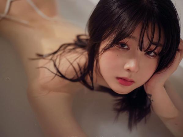    韩国美女Jang Joo浴缸湿身写真：极致白皙肌肤与诱惑湿发，ArtGravia 369精选极致性感私房大片第102张图片