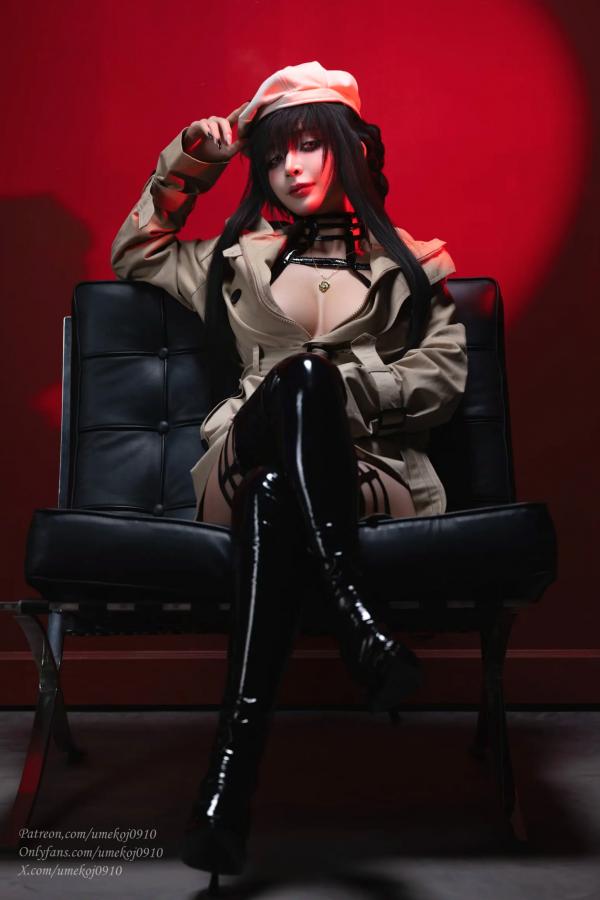    Umeko J - 约尔·福杰《间谍过家家》性感角色扮演COS秀，绝美冷艳杀手还原，极致身材诱惑 [109P]第47张图片
