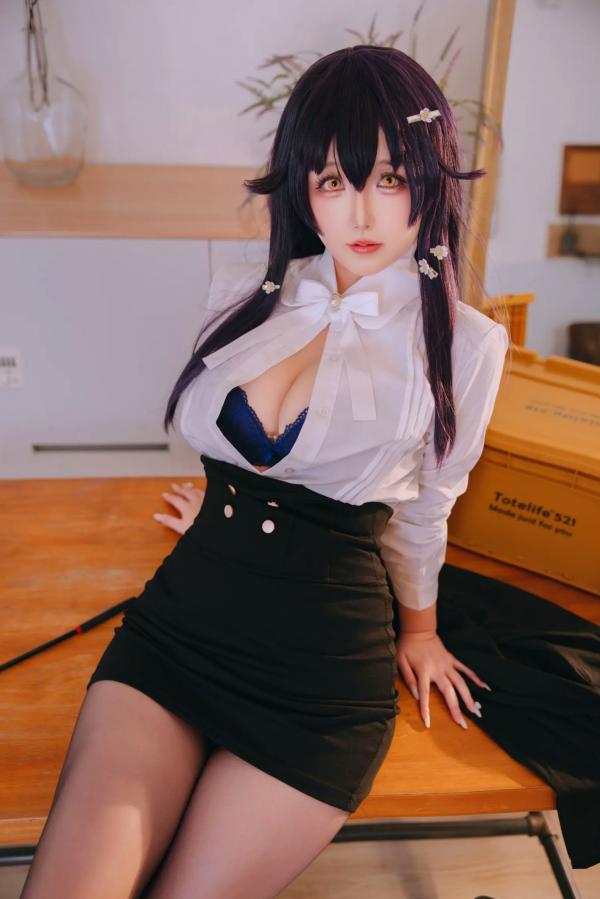    Cosplay日奈娇 - 吾妻的指导课：知性OL制服魅力，黑丝职场与大胆私房角色扮演大尺度精选 [120P]第18张图片
