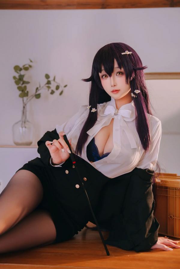    Cosplay日奈娇 - 吾妻的指导课：知性OL制服魅力，黑丝职场与大胆私房角色扮演大尺度精选 [120P]第19张图片