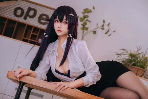    Cosplay日奈娇 - 吾妻的指导课：知性OL制服魅力，黑丝职场与大胆私房角色扮演大尺度精选 [120P]第25张图片