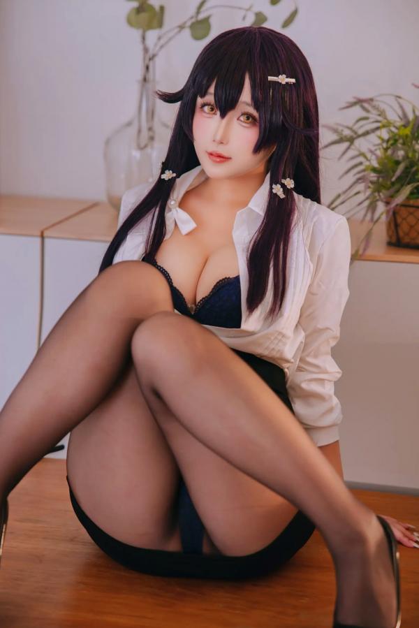    Cosplay日奈娇 - 吾妻的指导课：知性OL制服魅力，黑丝职场与大胆私房角色扮演大尺度精选 [120P]第26张图片