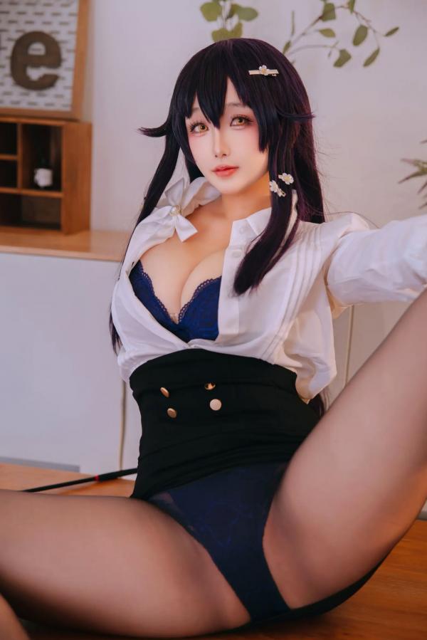    Cosplay日奈娇 - 吾妻的指导课：知性OL制服魅力，黑丝职场与大胆私房角色扮演大尺度精选 [120P]第27张图片
