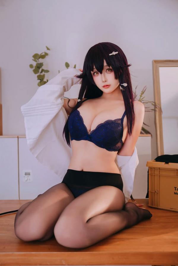    Cosplay日奈娇 - 吾妻的指导课：知性OL制服魅力，黑丝职场与大胆私房角色扮演大尺度精选 [120P]第45张图片