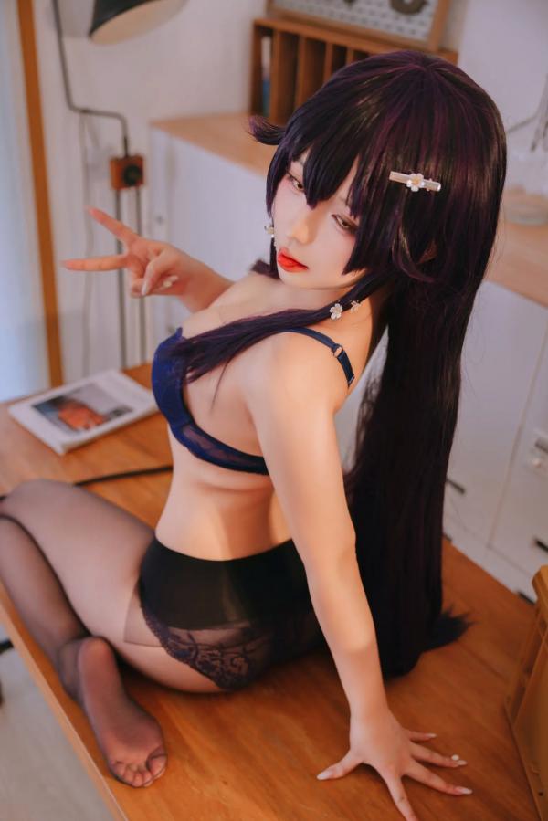    Cosplay日奈娇 - 吾妻的指导课：知性OL制服魅力，黑丝职场与大胆私房角色扮演大尺度精选 [120P]第55张图片
