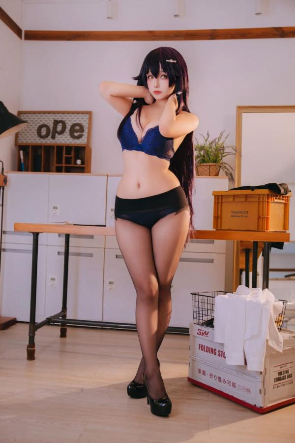    Cosplay日奈娇 - 吾妻的指导课：知性OL制服魅力，黑丝职场与大胆私房角色扮演大尺度精选 [120P]第66张图片