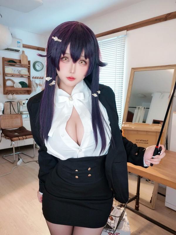    Cosplay日奈娇 - 吾妻的指导课：知性OL制服魅力，黑丝职场与大胆私房角色扮演大尺度精选 [120P]第109张图片