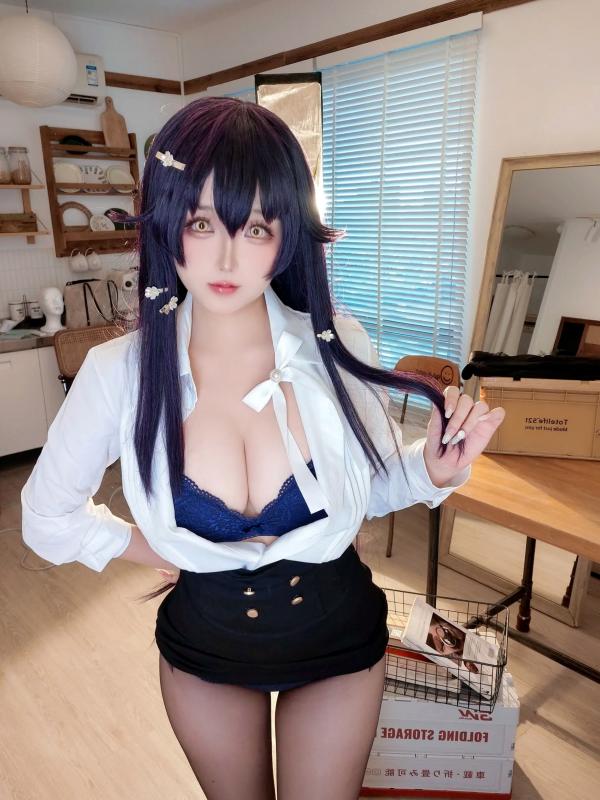    Cosplay日奈娇 - 吾妻的指导课：知性OL制服魅力，黑丝职场与大胆私房角色扮演大尺度精选 [120P]第112张图片
