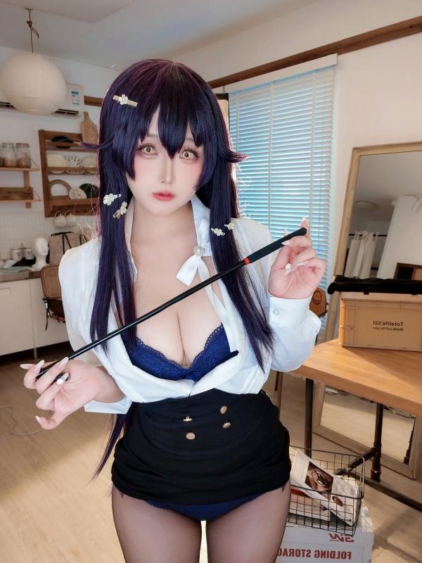    Cosplay日奈娇 - 吾妻的指导课：知性OL制服魅力，黑丝职场与大胆私房角色扮演大尺度精选 [120P]第114张图片