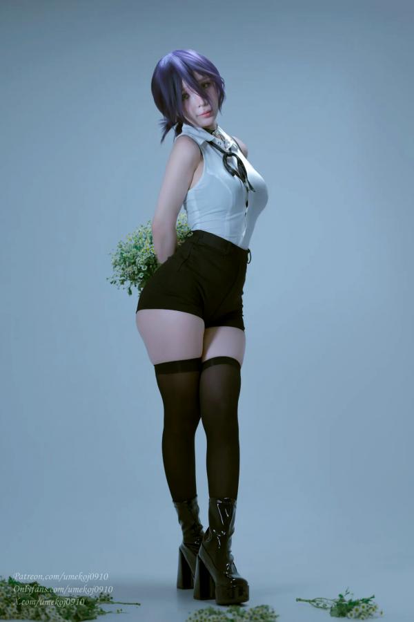    Umeko J - Reze Chainsaw Man 蕾塞COSPLAY精选：电锯人高颜值女神，冷艳短发制服诱惑与性感私房写真 [103P]第2张图片