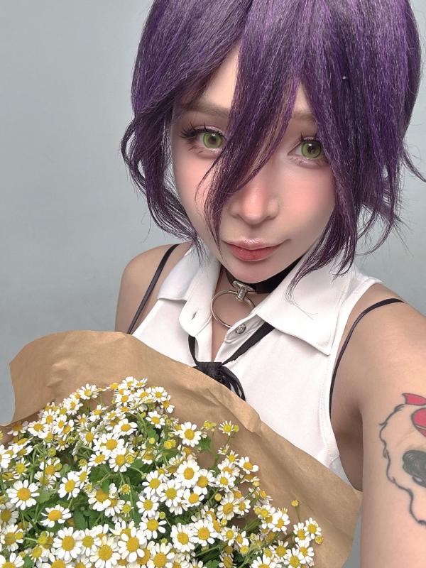    Umeko J - Reze Chainsaw Man 蕾塞COSPLAY精选：电锯人高颜值女神，冷艳短发制服诱惑与性感私房写真 [103P]第75张图片
