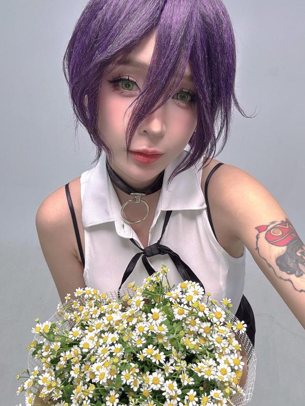    Umeko J - Reze Chainsaw Man 蕾塞COSPLAY精选：电锯人高颜值女神，冷艳短发制服诱惑与性感私房写真 [103P]第77张图片