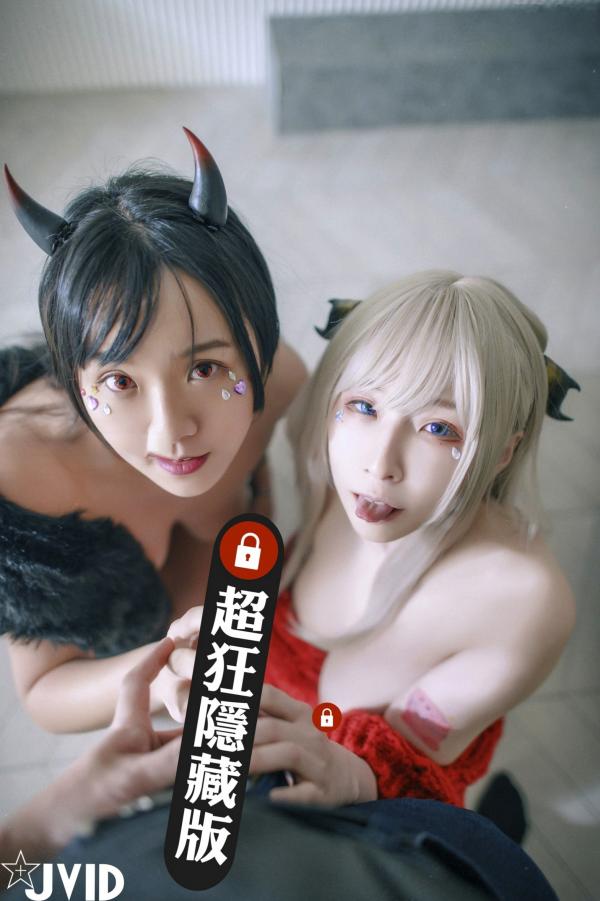    JVID-黎菲儿-宝七-小恶魔COS双模限定-暗黑诱惑与纯欲视觉碰撞-极致大尺度私房写真第11张图片