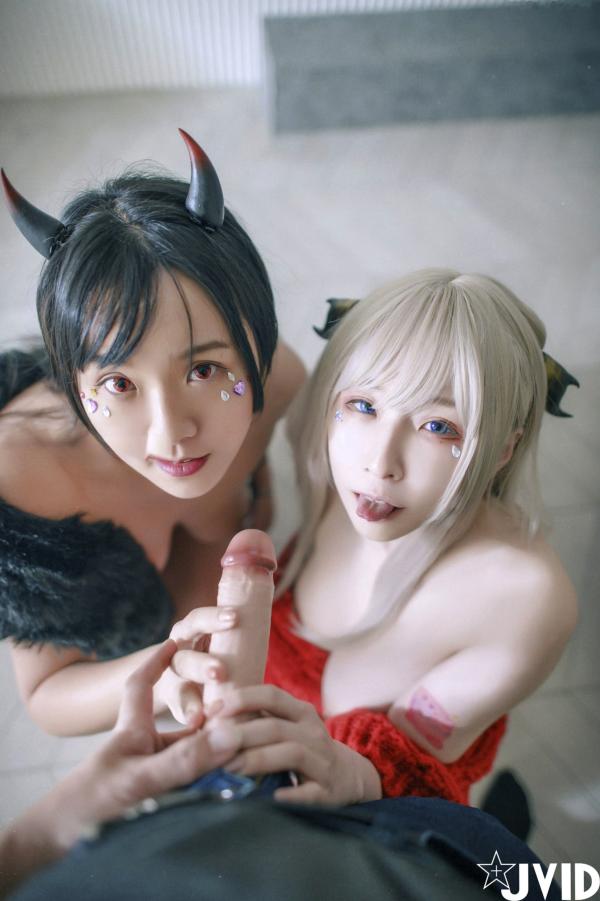    JVID-黎菲儿-宝七-小恶魔COS双模限定-暗黑诱惑与纯欲视觉碰撞-极致大尺度私房写真第156张图片