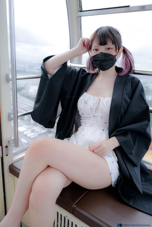    Fantasy-Factory小丁Ding：摩天轮高空私房写真，极致甜美萝莉与大尺度诱惑第14张图片