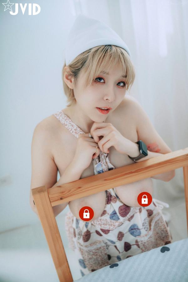    JVID-黎菲儿：家政妇的情欲解锁，性感居家私房大尺度白色内衣写真，尽显诱人曲线！第6张图片