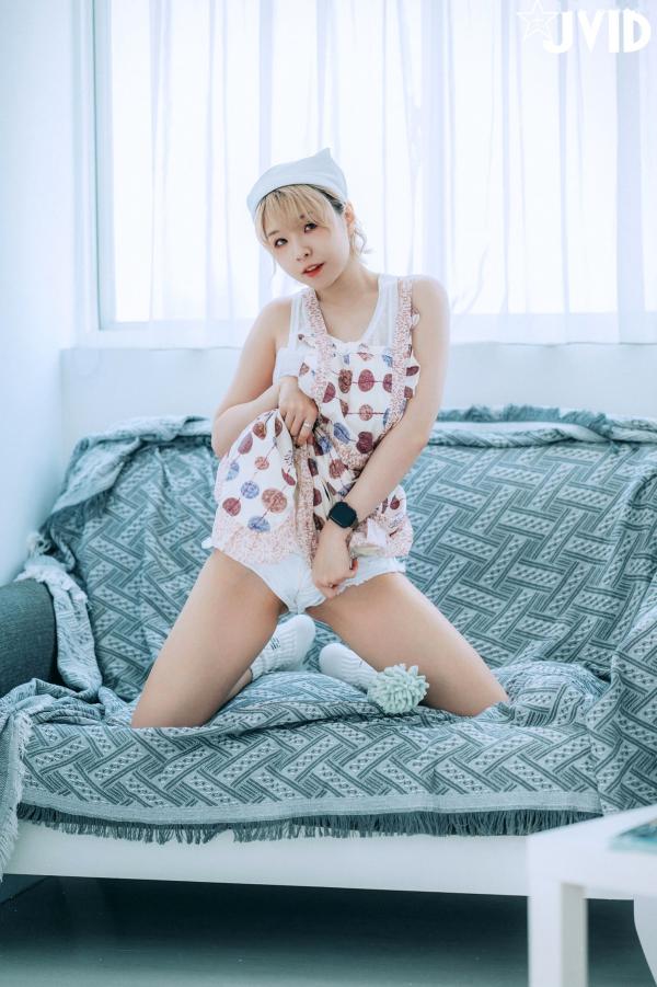    JVID-黎菲儿：家政妇的情欲解锁，性感居家私房大尺度白色内衣写真，尽显诱人曲线！第82张图片