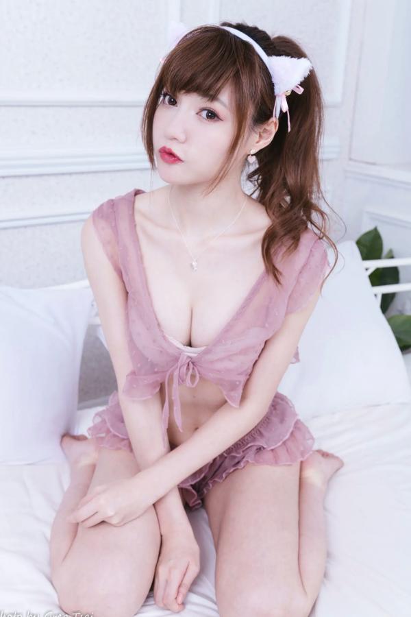    小立 - 粉色蕾丝睡衣私房写真，清纯萝莉居家诱惑，甜美治愈系女神福利合集 [61P]第2张图片