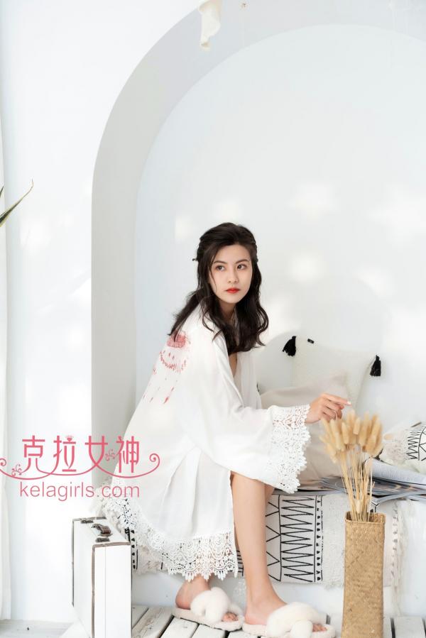    KelaGirls克拉女神-2020.10.23-兰喏《性感绽放》居家私房写真，白嫩肌肤气质女神，蕾丝内衣尽显纯欲诱惑第6张图片