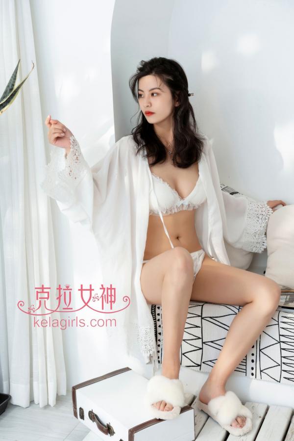    KelaGirls克拉女神-2020.10.23-兰喏《性感绽放》居家私房写真，白嫩肌肤气质女神，蕾丝内衣尽显纯欲诱惑第13张图片