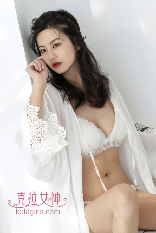    KelaGirls克拉女神-2020.10.23-兰喏《性感绽放》居家私房写真，白嫩肌肤气质女神，蕾丝内衣尽显纯欲诱惑第14张图片