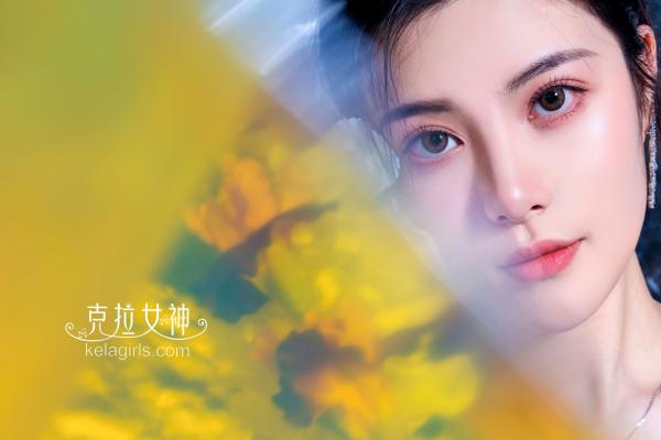    KelaGirls克拉女神百琳《梦幻花系》：身着星光纱裙拍摄冷艳唯美写真，清冷气质宛如空灵女神第16张图片
